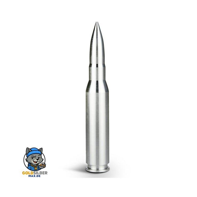 10 Unze Silber Bullet 0.5 Kaliber Browning-Mashine-Gun
