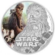 1 Unzen Silber Kylo Ren Star Wars Niue