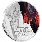 1 Unze oz Silber Last Jedi  Supreme Leader Snoke Star Wars Niue Box PP