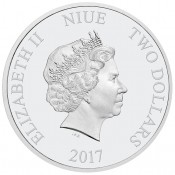 1 Unzen Silber Kylo Ren Star Wars Niue