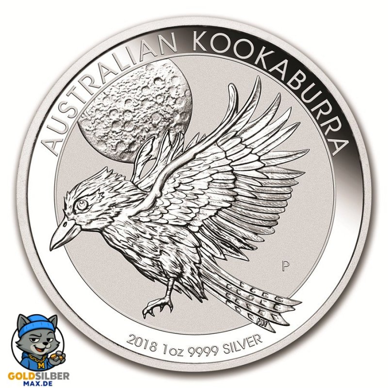 1 Unze Silber Silbermünze Kookaburra 2017