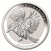 1 Unze Silber Silbermünze Kookaburra 2017