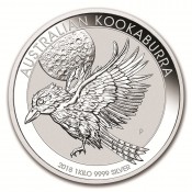 1 Kilo Silber Silbermünze Kookaburra 2018