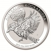10 oz Silber Silbermünze Kookaburra 2018
