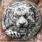 80 Gramm  China Silber Tiger