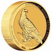 5 Unze Gold Wedge-Tailed Eagle PP High Relief  mit Box 2018