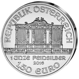 1 Unze Wiener Philharmoniker Silber