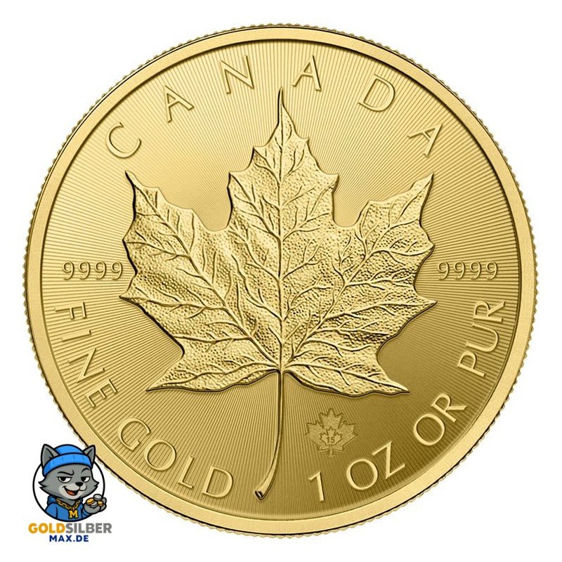 1 Unze Gold Maple Leaf diverse Jahrgänge