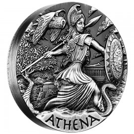 2 Unzen Silber Athena PP Godesses of Olympus