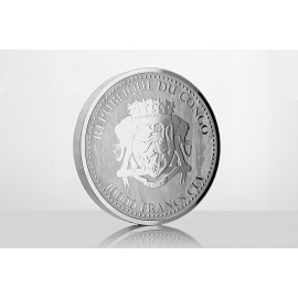 1 kg Silber Kongo Silberrücken Gorilla