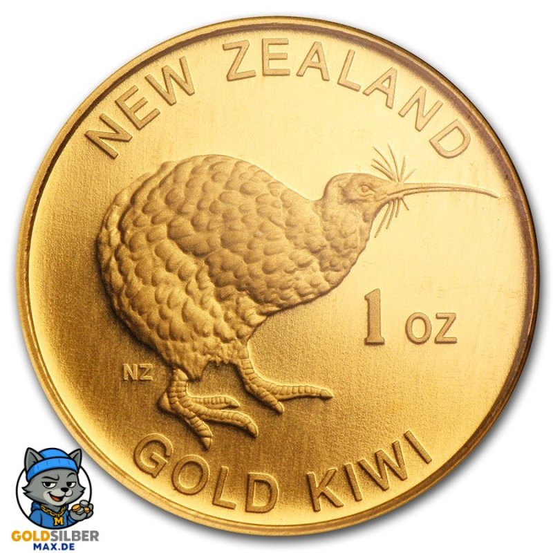 1 unze 1oz Gold Kiwi 2018 Blister