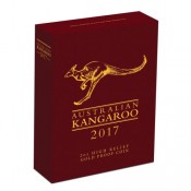 2 Unzen Gold Australischer Känguru 2017 PP High Relief