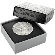 5 Unzen Silber Tschad Nefertiti 2017 3000 Fra