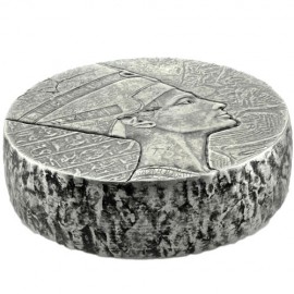 5 Unzen Silber Tschad King Tut 2016 Ägyptische Relikien nefertiti