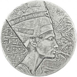 5 Unzen Silber Tschad King Tut 2016 Ägyptische Relikien nefertiti