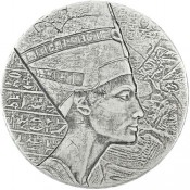 5 Unzen Silber Tschad King Tut 2016 Ägyptische Relikien nefertiti