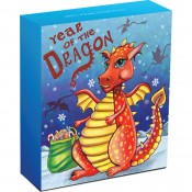 1/2 Unze Silber Baby Dragon Perth Mint PP