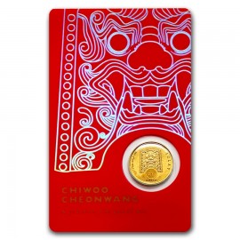 1 oz Unze SGold Südkorea South Korea Chiwoo cheonwang 2016