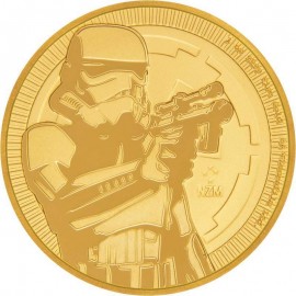 1 Unze oz Gold Stormtrooper Niue 2018