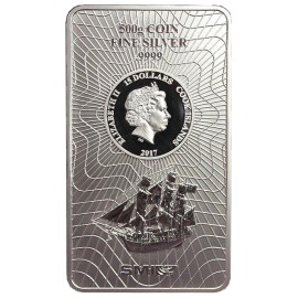500 g Silber  Münzbarren Cook Islands