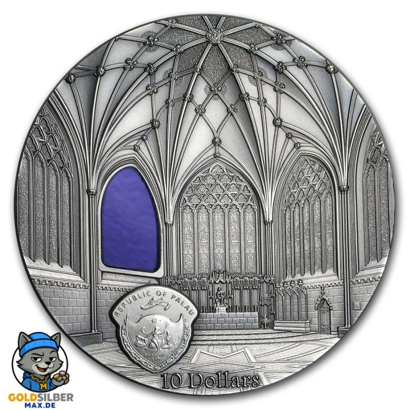 2 Unzen oz  Silber Silbemünze  Tiffany Art Jain Art 2016