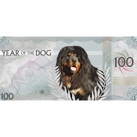 5 g Silber Year of the Dog  100 Togrog Mongolia  