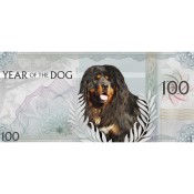 5 g Silber Year of the Dog  100 Togrog Mongolia  