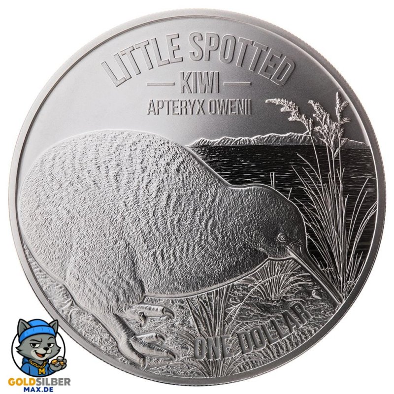 1 unze Silber Kiwi 2018  Blister 
