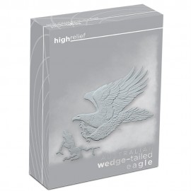 1 Unze Silber Wedge-Tailed Eagle PP 2015 Higl Relief