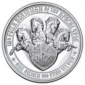 1 Unze Silber Round Provident red Horse of Conquest 1 oz Silver Round | Four Horsemen of the Apocalypse