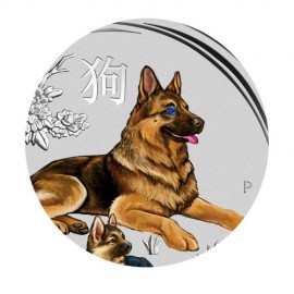 1 Kg Silbermünze Affe Lunar II 2016 Australien Monkey  Diamantauge