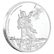1 Unze Silber Boba Fett Star Wars Niue