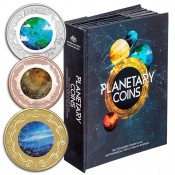 diverse Metalle 10 Münzen 13,88 $  PLANETEN IM SONNENSYSTEM - SATZ 10 MÜNZEN IM AUFKLAPPBUCH