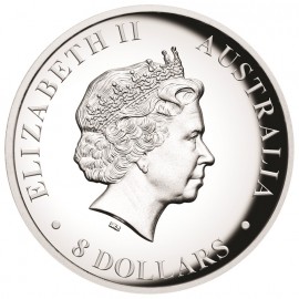 5 Unzen Silbermünze Wedge-Tailed Eagle High Relief 2017