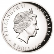 5 Unzen Silbermünze Wedge-Tailed Eagle High Relief 2017