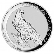 5 Unzen Silbermünze Wedge-Tailed Eagle High Relief 2017