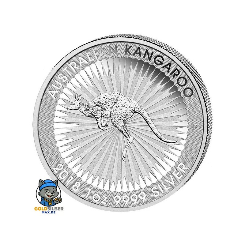 1 Unze Silber Känguru  Nugget 2018