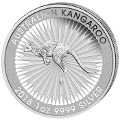 1 Unze Silber Känguru  Nugget 2018