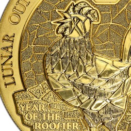 Ruanda dog Hund 2018   1oz Gold