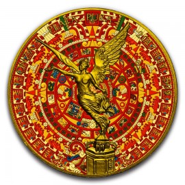 1 Unze Silber Mexiko Libertad 2017 Aztec Calendar