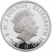 1 Unzen Queens Beasts Lion Löwe 2017 PP Proof