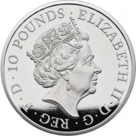 1 Unzen Queens Beasts Lion Löwe 2017 PP Proof