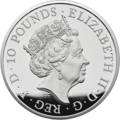 1 Unzen Queens Beasts Lion Löwe 2017 PP Proof