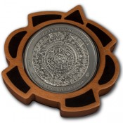 1 kg Aztekenkalender Silbermünze PP Casa de Moneda