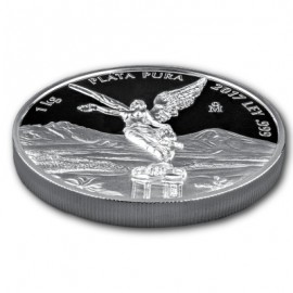 Libertad Mexiko 1Kg 1 kilo Silber Silbermünze 2017 PP Box