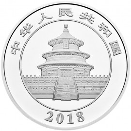 China Panda 2017 1 kilo kg  Silber Silbermünze PP