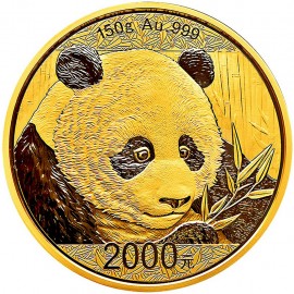 150 Gramm China Panda Goldmünze 2018 BOX