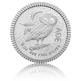 1 Unze Silber Eule Athen  2017  Niue