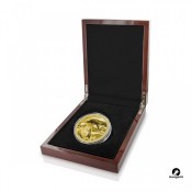 1 Unze Gold African Safari Lion 2018 PP 5000  Francs CFA  Bilder zeigen teilweise die vom Motiv identische 5 oz Münze