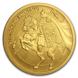 1 oz Unze  Gold Südkorea South Korea Chiwoo Cheonwang 2016 1 Clay pp